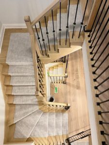 Stairs Carpet Installation in Brampton